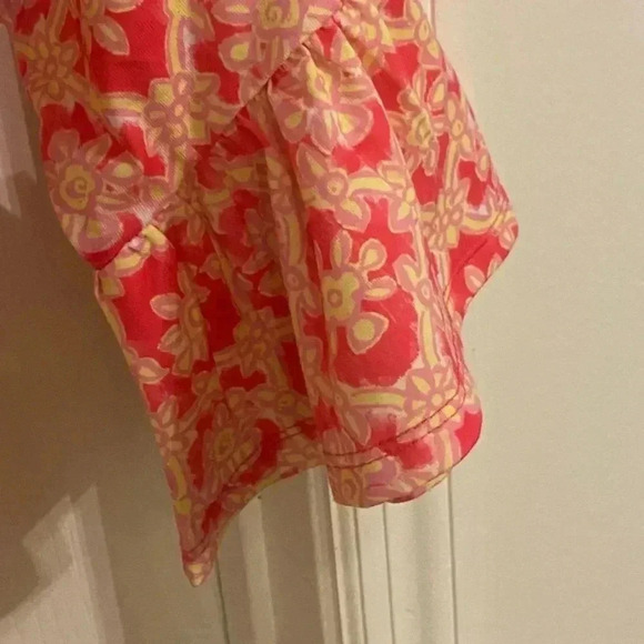 Stella Parker Bell Sleeve Cropped Tie Front Blouse - Picture 5 of 6